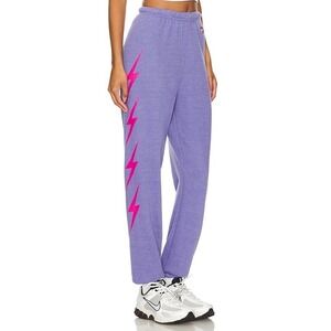 NWT Aviator Nation bolt 4 sweatpant in lavender Size XS